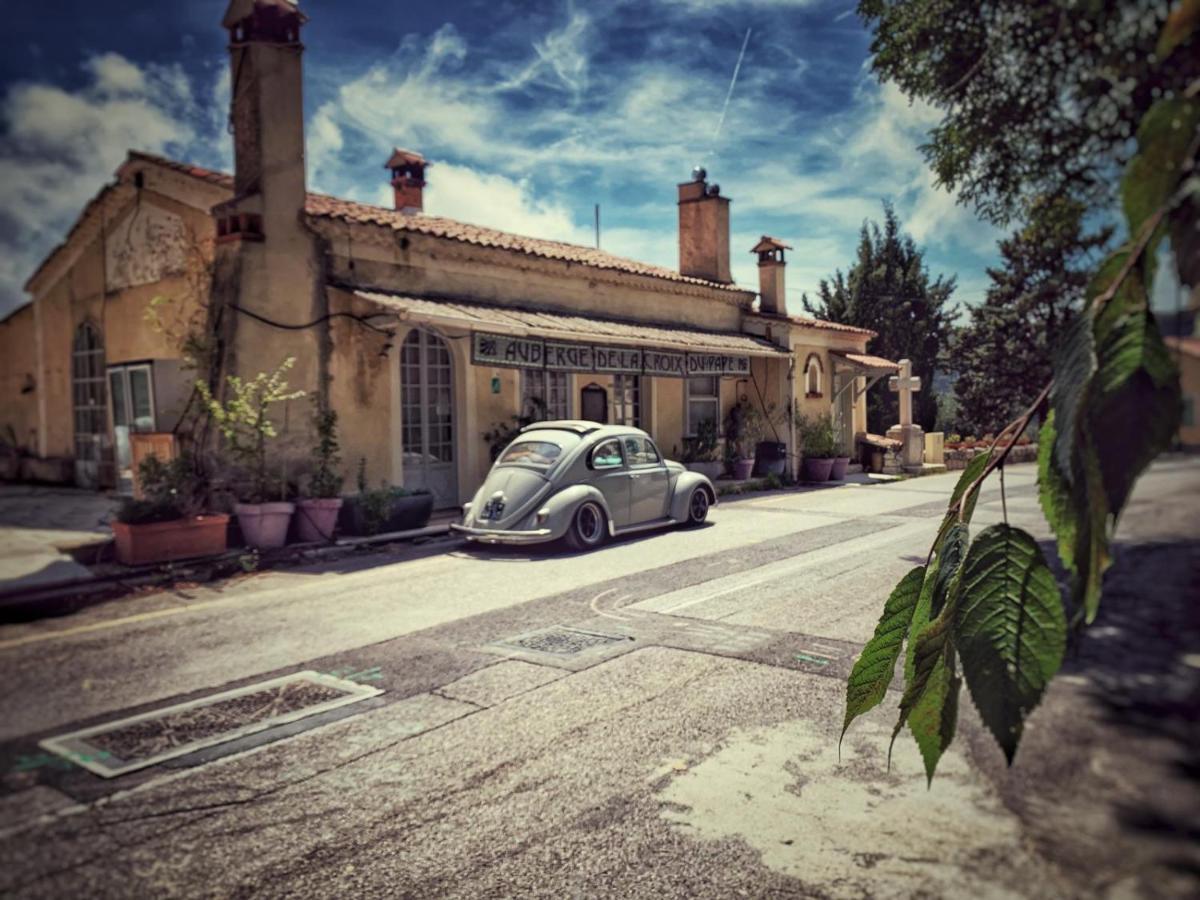 Auberge De La Croix Du Pape Èze Exterior foto